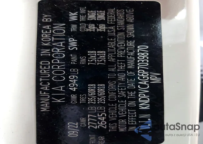 KNDPVCAG6P7039870: 98415375