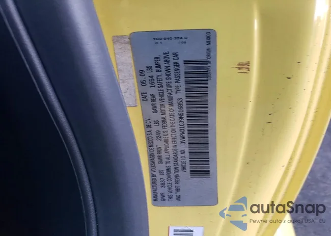 3VWPW31C39M516853: 72841785