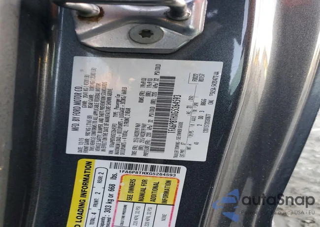 1FA6P8TH3G5264953: 72489635