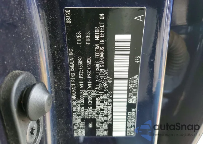 2T2HZMAA8LC181216: 73477895