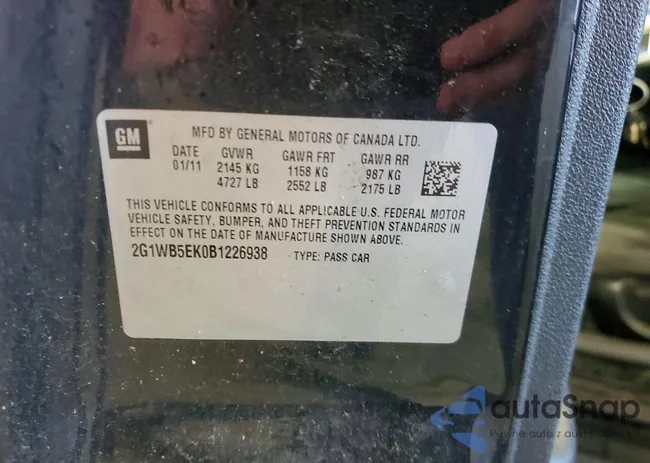 2G1WB5EK0B1226938: 73699395