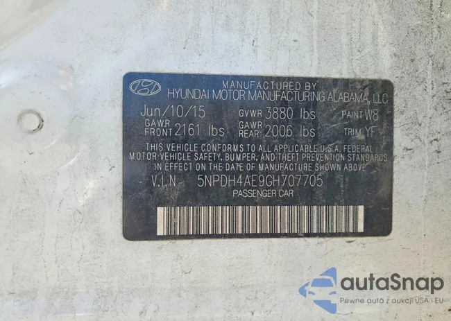 5NPDH4AE9GH707705: 99465355