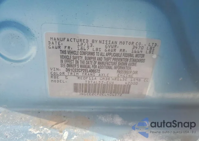 3N1CE2CP2EL406572: 75208935