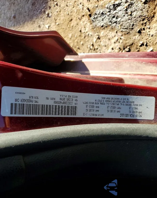 1C3CCCBB8FN655060: 72623085