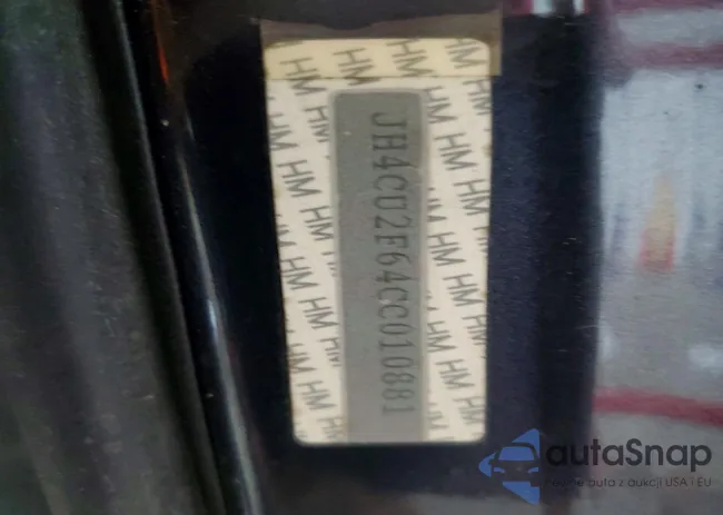 JH4CU2F64CC010881: 98806345