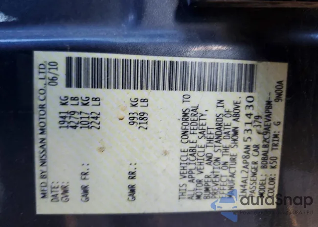 1N4AL2AP8AN531430: 73968115