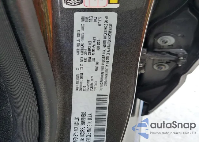 1C6SRFJT3NN269802: 72162165