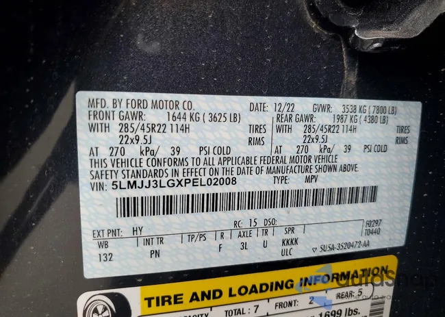 5LMJJ3LGXPEL02008: 75383935