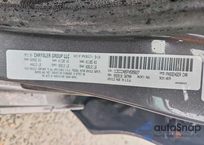 1C3CCCAB5FN595627: 73801405