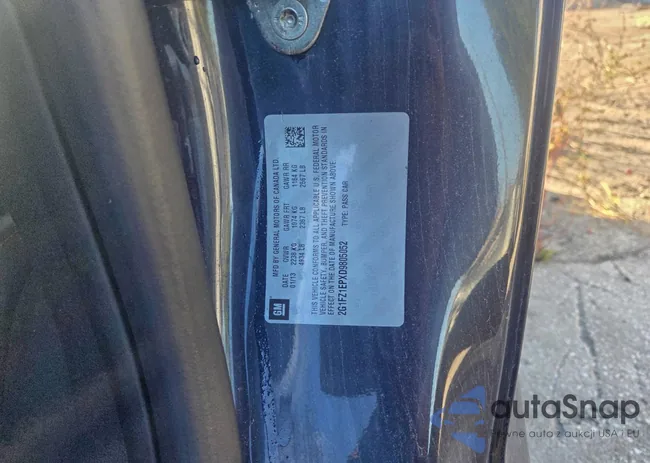 2G1FZ1EPXD9805052: 72311235