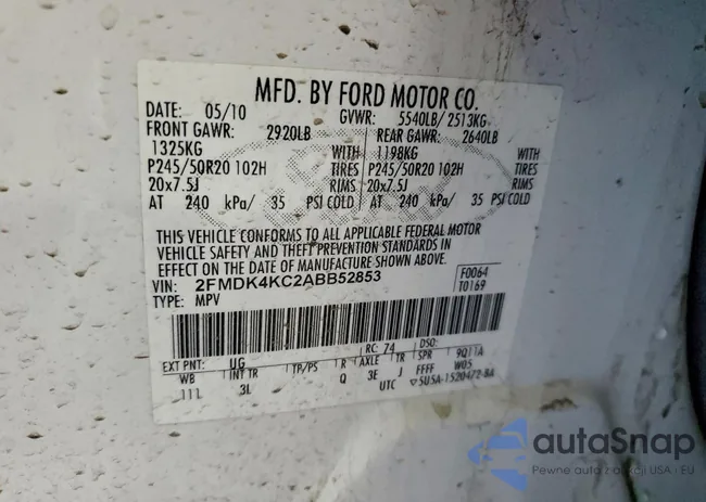 2FMDK4KC2ABB52853: 99294795