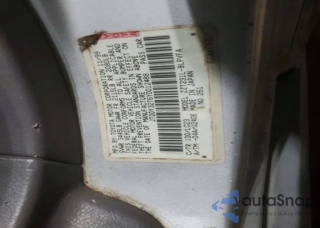 JTDDY32T6Y0012488: 98660385