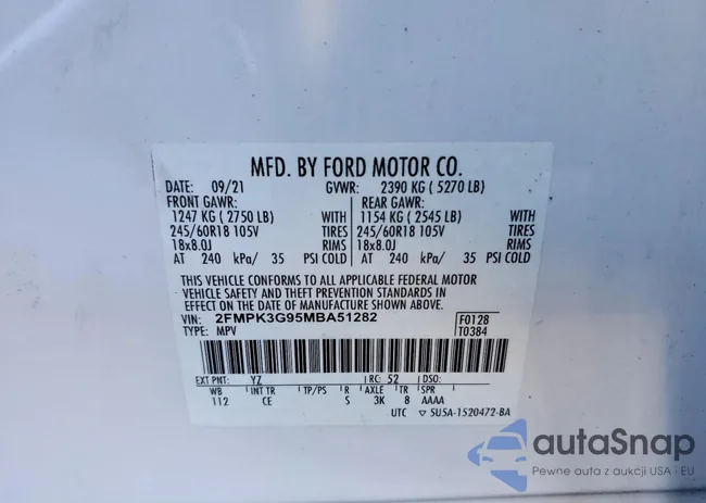 2FMPK3G95MBA51282: 73407435