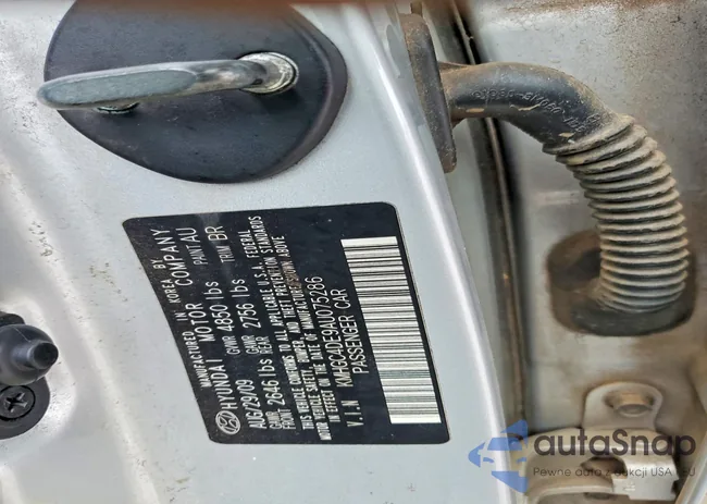 KMHGC4DE9AU075286: 99467335