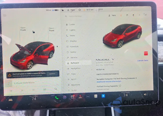 5YJYGDEE3MF099673: 97934025