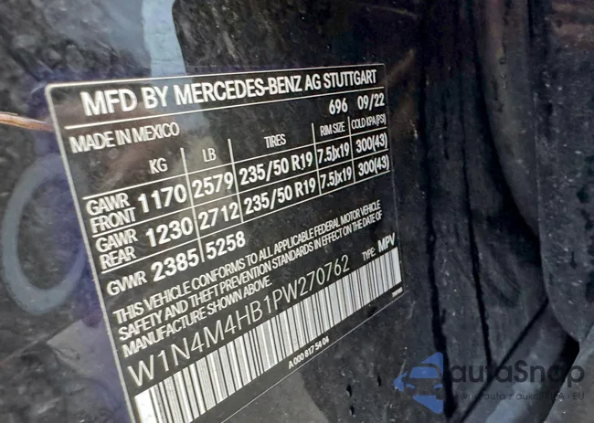 W1N4M4HB1PW270762: 73316775