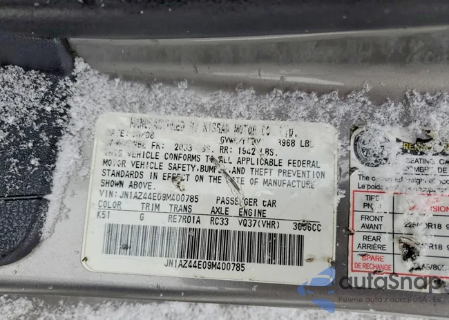 JN1AZ44E09M400785: 98240955