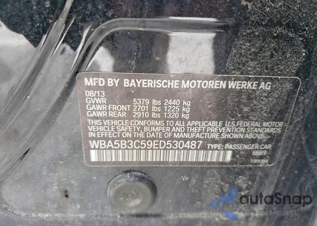 WBA5B3C59ED530487: 74943055