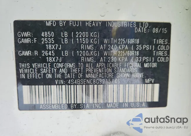 4S4BSENC8G3215746: 73076505