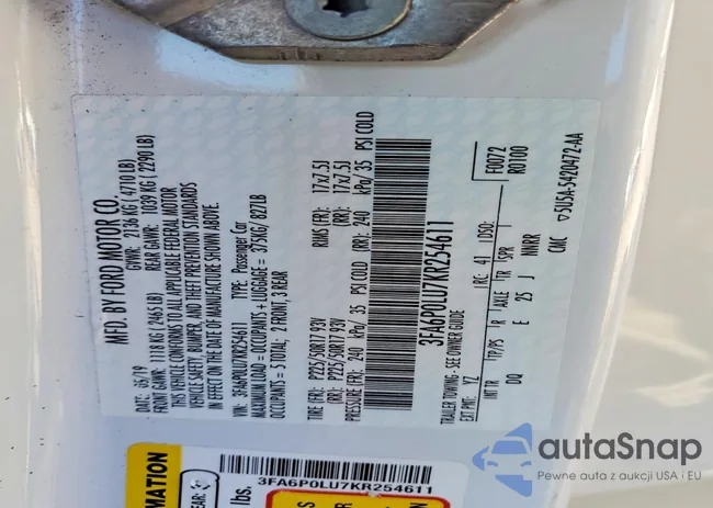 3FA6P0LU7KR254611: 72628655