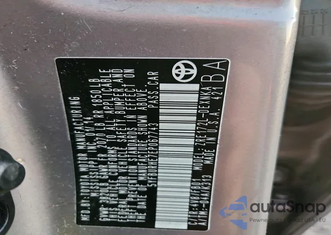 5YFBURHE7EP067743: 99367675