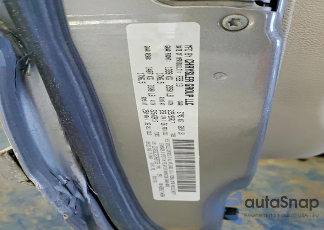 2C4RDGCG5DR687226: 73640045