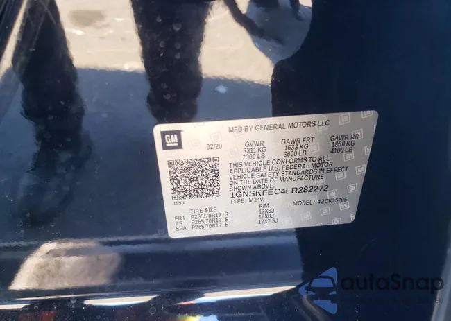 1GNSKFEC4LR282272: 73242695