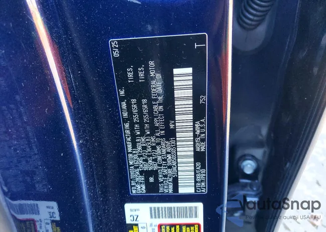 5TDACAB50SS051301: 99497975