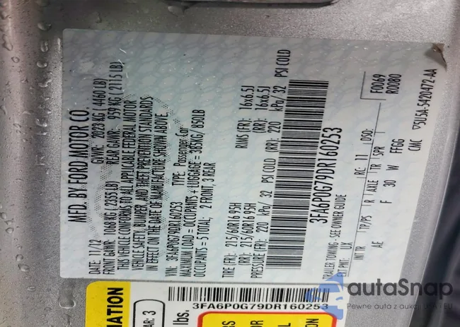 3FA6P0G79DR160253: 73462745