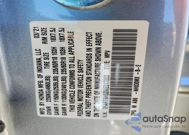 7FART6H52ME017802: 97574915