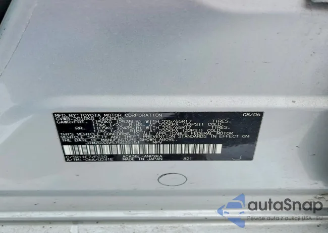 JTMZD33V575035151: 75380635