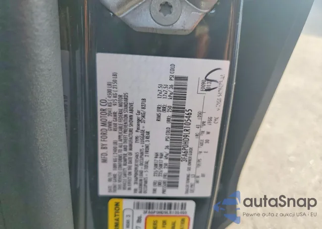 3FA6P0HD9LR105465: 72396565