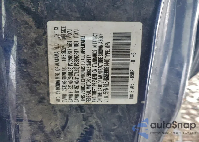 5FNRL5H65EB061440: 98486475