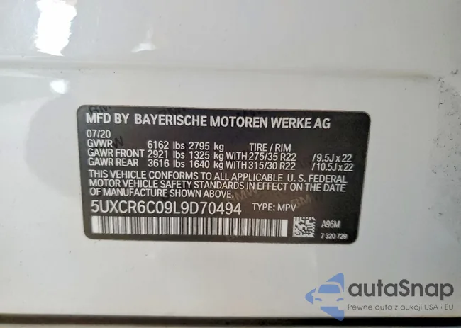 5UXCR6C09L9D70494: 73326205