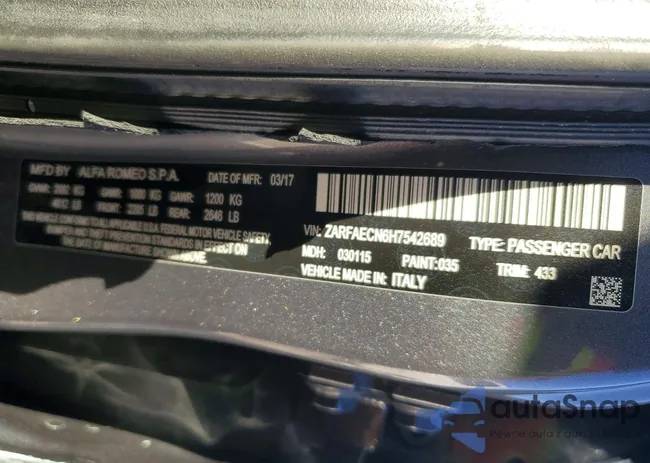 ZARFAECN6H7542689: 72479215