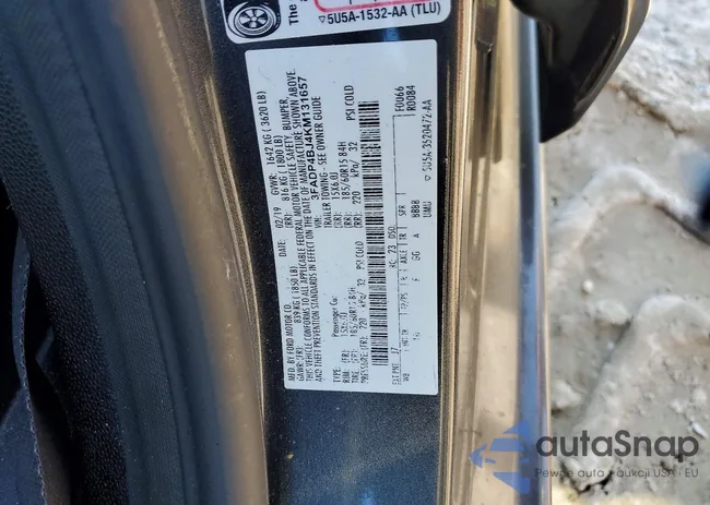 3FADP4BJ4KM131657: 73689405