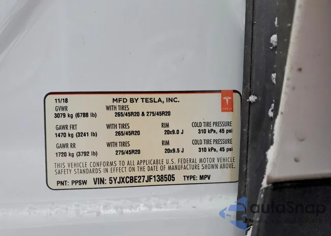 5YJXCBE27JF138505: 72654785