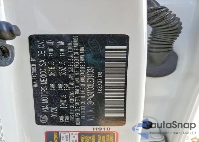 3KPA24AD3LE314034: 73785625