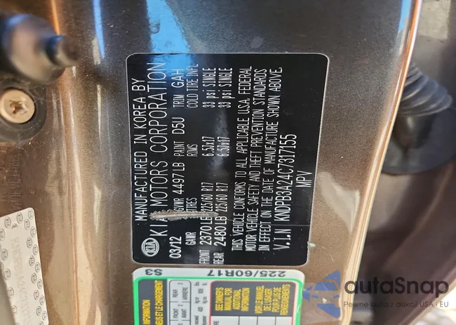 KNDPB3A24C7317155: 73732745