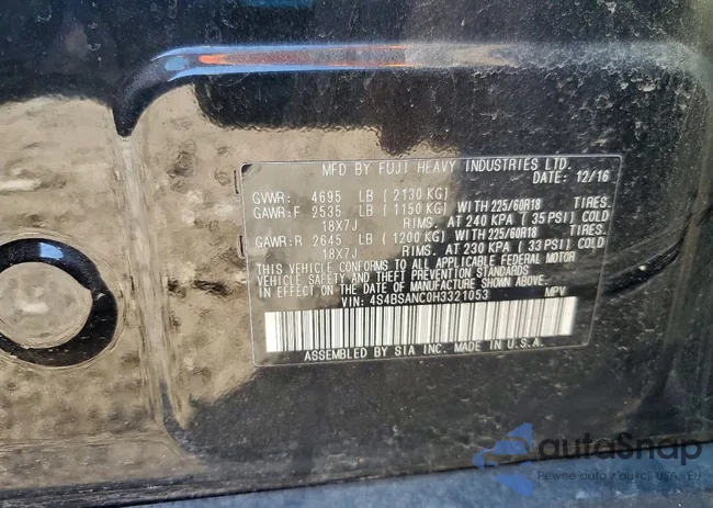 4S4BSANC0H3321053: 72364885