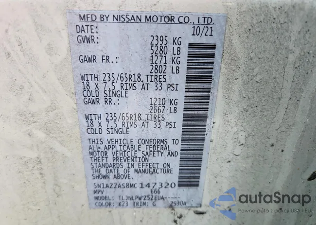 5N1AZ2AS8MC147320: 99890455