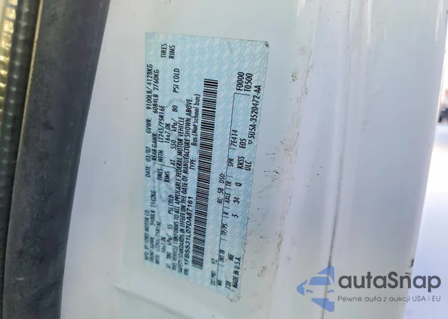 1FBSS31L07DA87161: 74983795