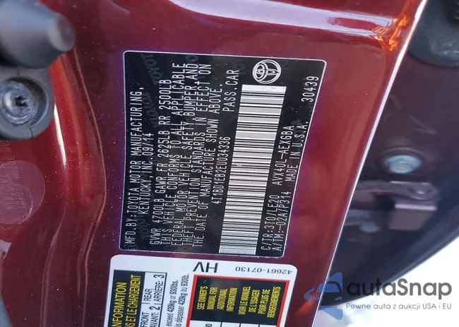 4T1BD1EB2EU034336: 74571635