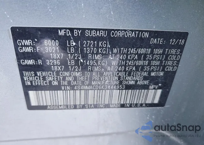 4S4WMACD6K3444953: 73989975