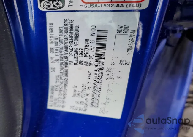 3FADP4BJ4FM196675: 99602515