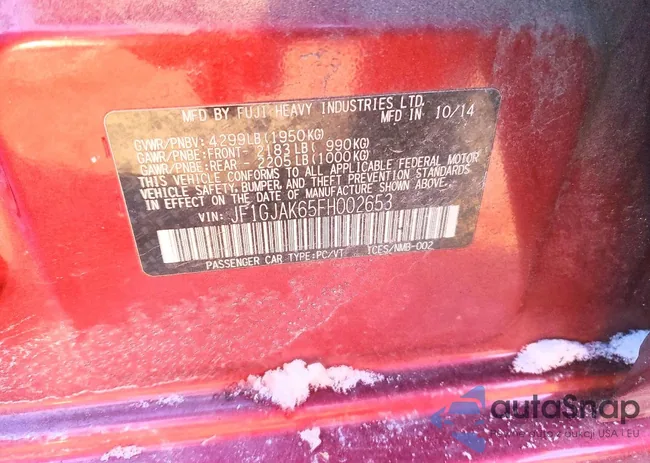 JF1GJAK65FH002653: 74754335