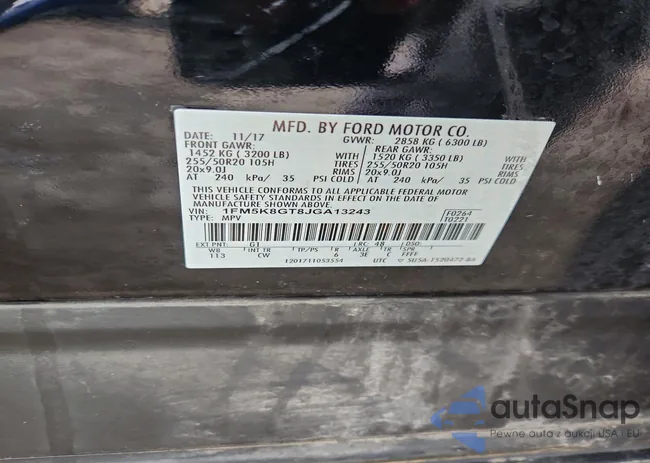 1FM5K8GT8JGA13243: 97413975