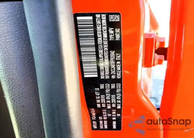 ZACCJABT6FPB35042: 75102845