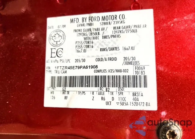 1FTZR45E79PA61908: 73885215
