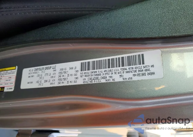 1C4BJWDG8EL134664: 98694025